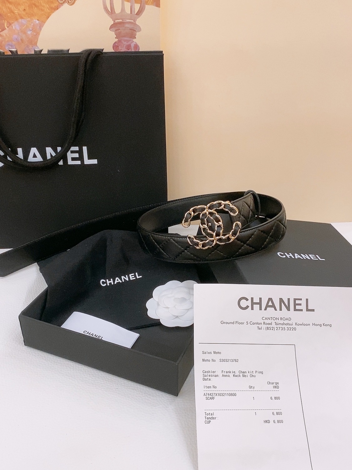 Chanel-Belts
